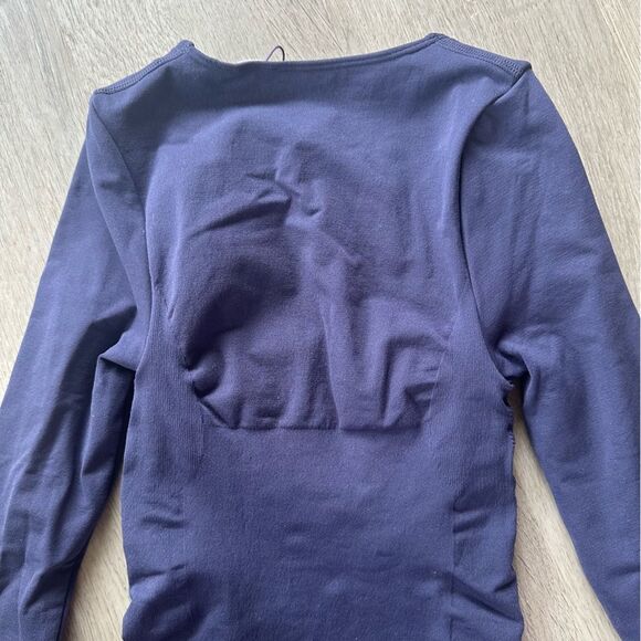 Yitty Nearly Naked Shaping Longsleeve Bodysuit NEW Women’s XS Small Blue - Picture 9 of 10